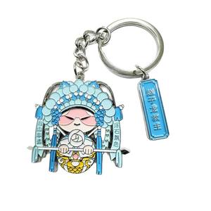 พวงกุญแจรถแบบระเหิด3D สำหรับแกะสลักนินจาสปินเนอร์พวงกุญแจโลหะแบบกำหนดเอง - Product Image 2