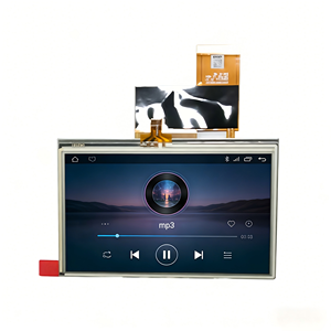 Módulo de Pantalla LCD TFT TIANMA de 4.3 Pulgadas 16:9 480x272 con Retroiluminación WLED y Pantalla Táctil Resistiva de 4 Cables para HMI Integrado TM043NBH02 - Product Image 3