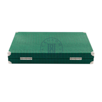 Jeu de backgammon en cuir de crocodile de qualité supérieure, couleur personnalisable