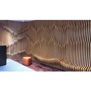 Revêtement mural extérieur/intérieur moderne en profilé carré en alliage d'aluminium, parement en bande, murs rideaux ignifuges - Product Image 2