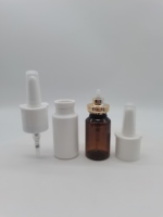 Flacon en plastique PET pour pulvérisation orale et nasale, avec tube nasal, 0,1 ml, 0,12 ml, 10 ml, 20 ml, 30 ml, 50 ml, 60 ml, 100 ml, 120 ml, 200 ml, pour dosage gradué et nettoyage nasal