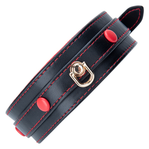 Imbracatura in Pelle Sintetica da <span class=keywords><strong>Donna</strong></span> con Collare in Peluche, Catena e Polsini Regolabili - Product Image 3