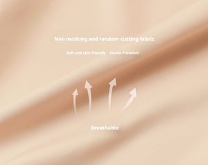 Pantaloncini di Sicurezza <span class=keywords><strong>Invisibili</strong></span> Due in Uno Anti-Esposizione, Senza Arrotolamenti, in Seta Ghiaccio, a Vita Alta, Senza Cuciture, Slip Base da Donna - Product Image 4