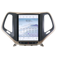 Navegación GPS Android Compatible con Modo Retrato para Jeep Grand Cherokee 2013-2019, Pantalla IPS, Compatible con CarPlay, 1080P HD