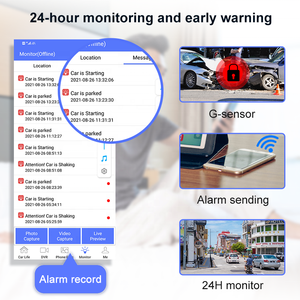 4CHs Record 4g <strong>Car</strong> <strong>Camera</strong> with the Adas Gps Navigation <strong>Android</strong> 8.1 Support 4g Live Streaming on Phone 512g Card - Product Image 3