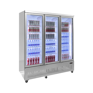 Cooling Refrigerator Cola Drink Cold Storge Glass Display <b>Fridge</b> Frost Free Neveras Refrigerator for Shop BLG1880-3M Beverage Co - Product Image 1