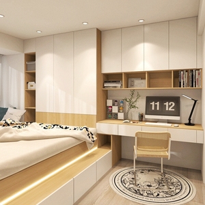 Muebles de Dormitorio para Hotel de Lujo Personalizados Directo de Fábrica, Proveedor de Muebles de Sala de Estar de Lujo para Hotel, Gabinete Tatami - Product Image 2