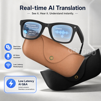 Gafas Inteligentes Ray-Ban Estilo AI Meta con Cámara HD 2k, Control por Voz, Traducción en Tiempo Real, Llamadas y Música 5.3