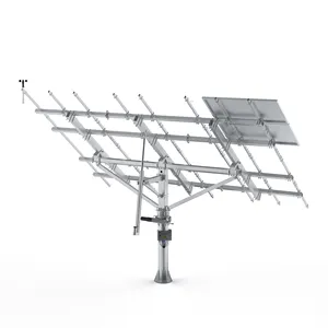 Huayue solar tracker-8kw HYS-15PV-78-LSD a buon mercato dual axis solar pv tracker staffa controller tracking sun fornitore