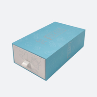 Nouveaux gadgets, coffret cadeau d'aromathérapie exquis, design push-pull, carton gris, matériaux recyclés, léger, tiroir en papier personnalisé