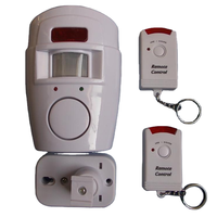 Sistem Alarm Wi-Fi Portabel Anti Maling dengan Sensor Gerak PIR Manusia, Detektor Gerak Rumah Wolf Guard, Kontrol Jarak Jauh, Plastik