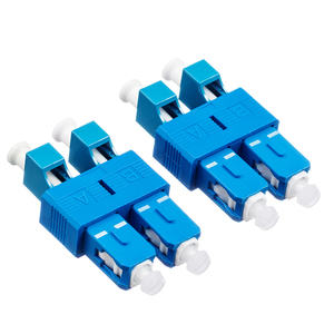 Adaptateur Fibre Optique Monomode SC/<span class=keywords><strong>APC</strong></span> Mâle vers LC/<span class=keywords><strong>APC</strong></span> Femelle, Convertisseur Hybride LC-SC FTTH Conforme ROHS, Matériau ABS Haute Performance - Product Image 5