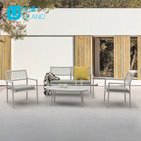 Uland – ensemble de table et chaises de jardin en rotin imperméable, livraison en usine