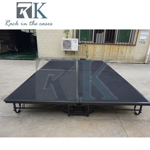 Escenario Portátil para Bodas, Plataforma de Escenario para Eventos, Sistema de Equipo de Escenario Modular Desmontable para Interiores y Exteriores, Conciertos y DJ - Product Image 2
