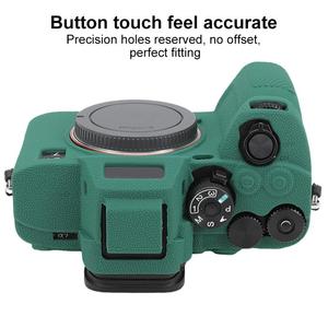 Funda Protectora de Silicona Suave con Textura de Lichi para Todo el Cuerpo, Antigolpes, para <span class=keywords><strong>Sony</strong></span> <span class=keywords><strong>Alpha</strong></span> 7 V ILCE7M5 - Product Image 4