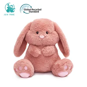 กระต่ายกระต่ายหูยาวตุ๊กตากระต่ายของเล่นอีสเตอร์สำหรับเด็ก