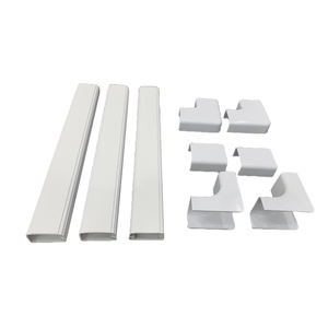 Canal White Cable Raceway avec couvercle - Product Image 2