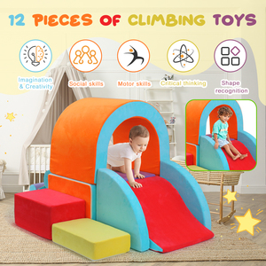 Bloques de Espuma para Escalar, 12 Piezas, Cómodos, para Niños Pequeños, Bloques de Construcción de Espuma Suave - Product Image 6