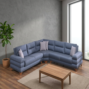 Best Seller Chesterfield Italian Style Modern Leather Velvet Three Seat Modular <b>Sofa</b> Bed Set Wood Frame Apartment Removable - Product Image 3