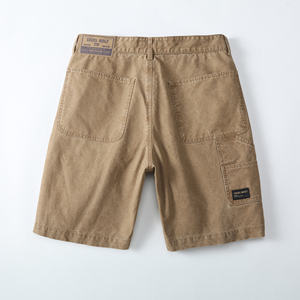 Pantalones Cortos Bermuda para Hombre, 100% Algodón, Sin Tejer, Cintura Media, Casuales de Verano, Corte Ajustado, Pierna Recta, Ecológicos, OEM, Talla XXS - Product Image 6