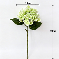 Bunga Hydrangea Lateks Buatan Tangan Gaya Modern untuk Pernikahan Natal Halloween - Harga Grosir Pabrik