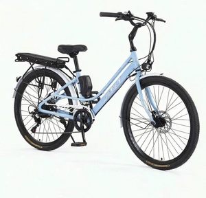 Bicicleta Eléctrica de Montaña con Llantas de 26 Pulgadas, Cuadro de Aluminio, Motor Trasero sin Escobillas de 250W, Batería de Litio de 36V y 10AH - Product Image 3