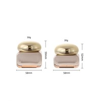 Haut de gamme 30g 50g 30ml 50ml 100ml 120ml Vide Clair Givré Lotion Soins de La Peau Pompe Pulvérisateur Emballage Pot En Verre Bouteille Cosmétique