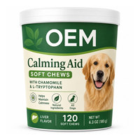 Friandises à Mâcher Souples pour Chiens : Soulagement Apaisant des Tensions et de l'Hyperactivité, Formule de Qualité Fabricant (Vente en Gros)