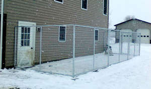 กรงสุนัขกลางแจ้งแบบยกสูง ทำจาก HDPE ชุบสังกะสี สำหรับสัตว์เลี้ยง (XMM-25317) - Product Image 6