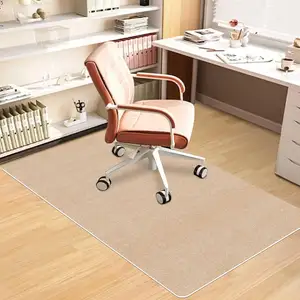 Vente en gros de tapis de chaise en PVC transparent imperméable tapis de sol en PVC bureau rouleaux de tapis de sol