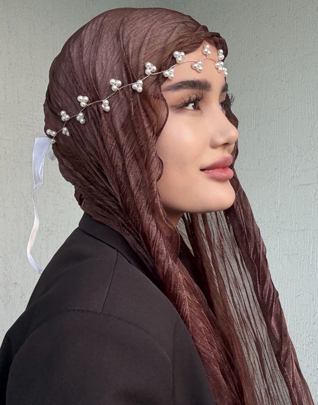 Malaysia New Chiffon Hijab with Pearl
