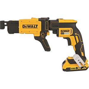 Llave de impacto inalámbrica Dewalt de 18V con motor sin escobillas de 1/2 pulgada con batería y cargador - Product Image 1