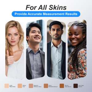 Oxymètre de pouls BERRY BM1000D précis et économique, mesure du SpO2, du rythme cardiaque et de la fréquence respiratoire, moniteur portable pour le doigt, écran TFT, certifié CE - Product Image 6