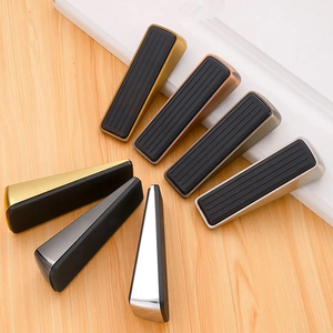 Anti-collision Modern Hotel Mobile <b>Door</b> Stopper Zinc Alloy Rubber <b>Door</b> <b>Wedge</b> Safety Protector Windproof Rear Retainer Floor - Product Image 3