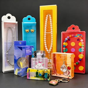 Caja de Regalo de Plástico Transparente Personalizada en Forma de Cilindro para Lápiz Labial y Crema Facial, Protector de Vinilo Transparente Plegable de PET - Product Image 5