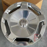 Pour Mercedes-Benz AMG Maybach, revêtement en poudre noir brillant, poli, jantes en alliage forgé de 16, 17, 18, 19, 20 pouces, moyeux de roues pour passagers