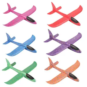 Avions en mousse à lancer à la main en plein air pour enfants pour jouets et cadeaux dans la catégorie des structures extérieures