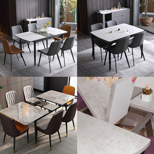 Sturdy Smooth SGCC Electroplate Mesa de comedor Riel deslizante para uso doméstico para cocina Dormitorio Baño Apartamentos Fábrica - Product Image 5