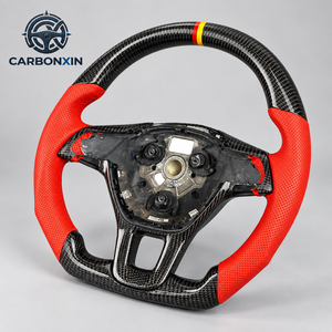 Volante Deportivo de Fibra de Carbono con Luces LED y Palanca de Cambios, 4 Palancas, 40 mm, para Volkswagen Golf GTI 7/7.5/Mk4/Mk7/Mk8 - Product Image 2