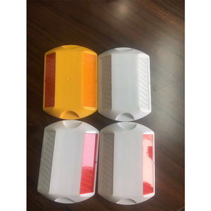 高品質工場製PMMAキャットアイロードスタッド 白色反射ABSプラスチック 高品質反射キャットアイロードスタッド - Product Image 6