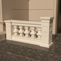 ABS Ménage Produit Terrasse Coulée Rampe Décorative Vase Colonne Béton Clôture Modèle Balustrade Moule