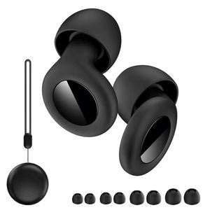 Bouchons d'oreilles réutilisables intrinsèquement sûrs - Réducteurs de bruit étanches à enfiler pour le sommeil - Product Image 2