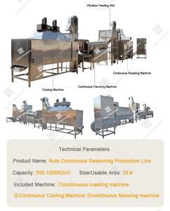業務用低価格多用途工業用全自動コーティングピーナッツ製造機 - Product Image 3