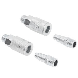 Acoplamientos Rápidos de Alto Flujo de 3/8 NPT Estilo Americano con Rosca Externa e Interna, Suministro de Piezas Neumáticas - Product Image 5