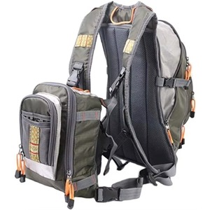 Chaleco de Pesca de Fábrica BSCI, Chaleco/Mochila/Bolsa de Pesca Impermeable, Organizador de Cañas y Carretes de Pesca - Product Image 1