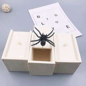Boîte Surprise Araignée : Araignée Artisanale dans une Boîte – Cadeau de Noël, Nouvel An, Anniversaire, <span class=keywords><strong>Blague</strong></span>, Farce, Jouet Surprise - Product Image 4