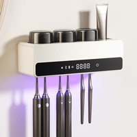 Pratique Simple ultraviolet brosse à dents désinfectant mural porte-brosse à dents électrique stérilisation intelligente séchage