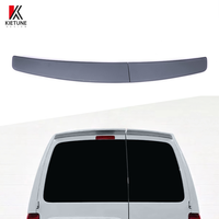 Aileron de coffre arrière en plastique ABS pour V-W CADDY 2004-2015 – Accessoire extérieur durable à double niveau pour fourgonnette, style amélioré