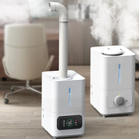 Nouveau diffuseur d'arômes et humidificateur ultrasonique électrique 6L à double atomiseur pour hôtels avec télécommande et design portable
