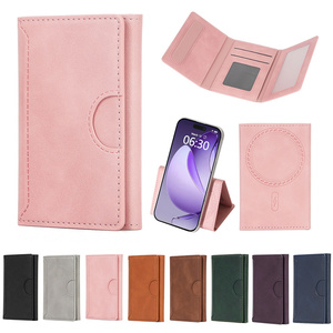 Custodie per Cellulari di Alta Qualità Lichicase per Samsung S25 S25 FE S25 Plus, Cover Magnetica in Pelle a Tre Ante - Product Image 1